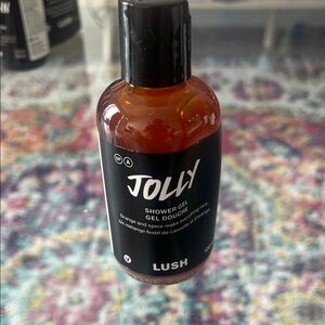 Lush Jolly Shower Gel in Vibrant Orange